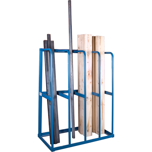 Supports pour tuyaux -Rangement vertical, Vertical, 48" la x 24" p x 60" h, 3000 lb Cap. Groupe Generik
