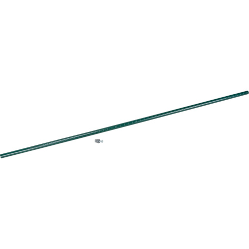 Heavy-Duty Green Epoxy Finish Wire Shelving Post Groupe Generik
