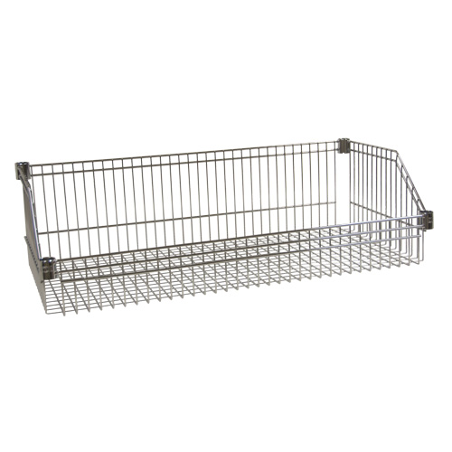 Panier-tablette en treillis m&eacute;tallique, 18" la x 36" p, Capacit&eacute; de 400 lb Groupe Generik