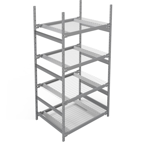 Wide Span Storage Shelving, Boltless, 1340 lbs. Capacity, 42" W x 84" H x 32" D Groupe Generik