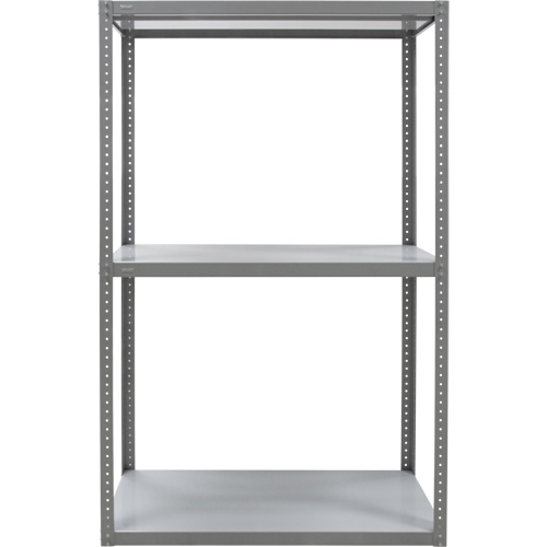 &eacute;tag&egrave;re robuste, Acier, Boulonn&eacute;, Capacit&eacute; 3000 lb, 36" la x 72" h x 18" p Groupe Generik
