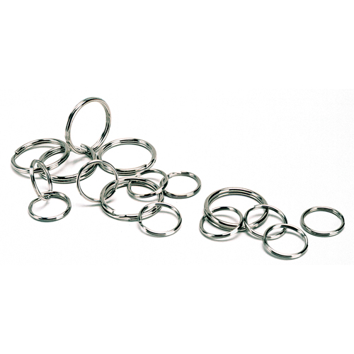 Split Key Rings, 2", Steel Groupe Generik