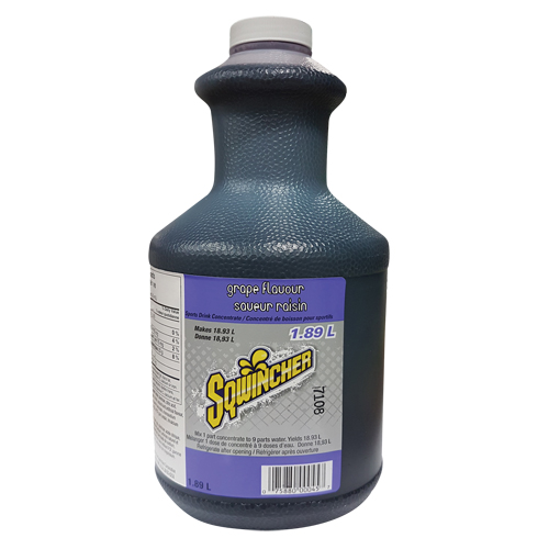 Sqwincher Boisson de r&eacute;hydratation, Concentr&eacute;, Raisin Groupe Generik