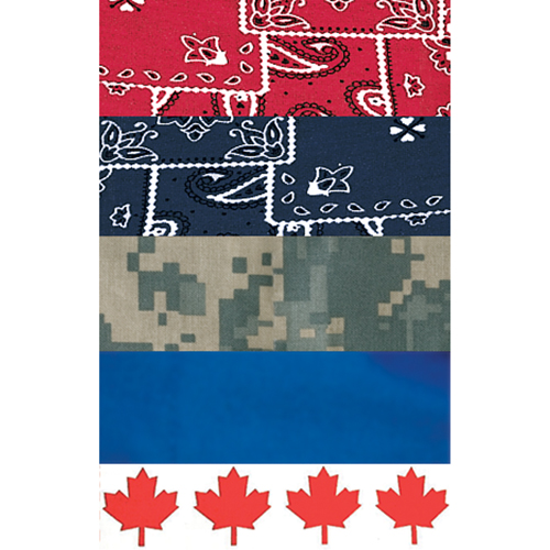 ALLEGRO INDUSTRIES Cool Offs Bandana, Red Groupe Generik