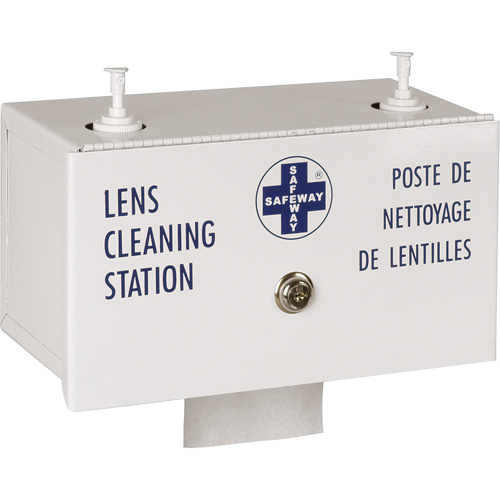 PRODUITS POUR NETTOYAGE DE LUNETTES, M&eacute;tal, 6" lo x 6" p x 11,5" h Groupe Generik