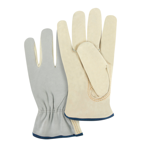 Split Back Driver's Gloves, X-Large, Grain Cowhide Palm Groupe Generik