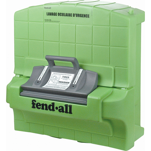 French Instructions for Fendall Pure Flow 1000&reg; Eyewash Station, Gravity-Fed, 7 gal. Capacity, Meets ANSI Z358.1 Groupe Generik
