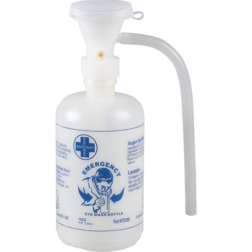 Eyewash Station Accessories - Eyewash Bottle, Empty Groupe Generik