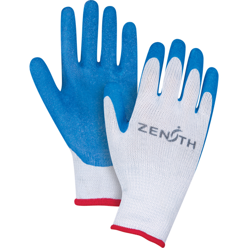 Natural Rubber Seamless Knit Coated Gloves, 7/Small, Rubber Latex Coating, 10 Gauge, Polyester/Cotton Shell Groupe Generik
