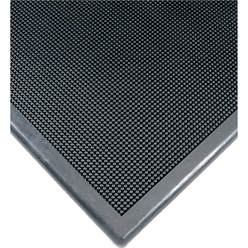 Tapis de d&eacute;sinfection No 222, Caoutchouc, 2' la x 2-2/3' lo x 1/2" &eacute;pais, Noir Groupe Generik