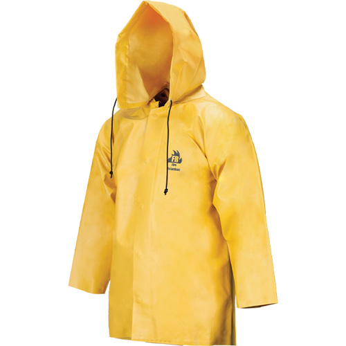 Manteau imperm&eacute;able Neo-slick r&eacute;sistant aux produits chimiques & &agrave; l'acide, T-Grand, Jaune, N&eacute;opr&egrave;ne Groupe Generik