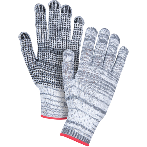 Dotted String Knit Gloves, Poly/Cotton, Single Sided, 7 Gauge, Small Groupe Generik