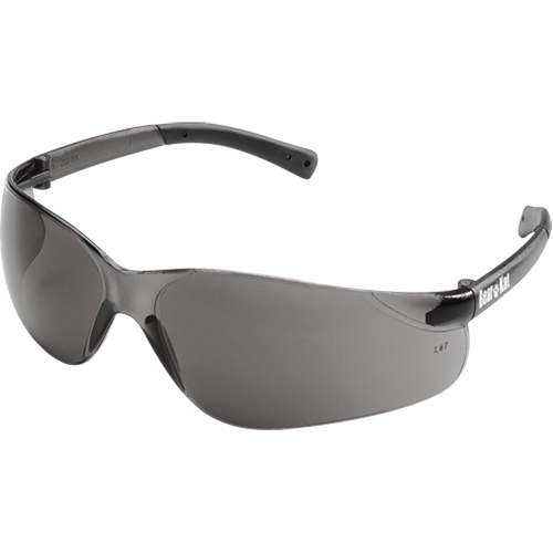 Lunettes de s&eacute;curit&eacute; Bear Kat, Lentille Grise/fum&eacute;e, Antibu&eacute;e, ANSI Z87+/R&eacute;pond ou surpasse la norme CSA Z94.3 Groupe Generik