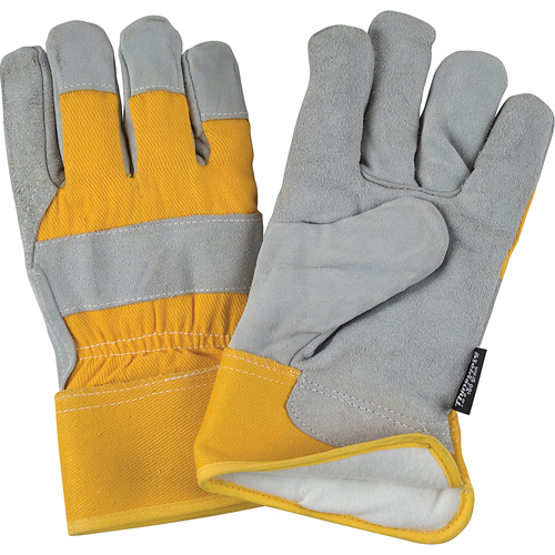 Superior Warmth Winter-Lined Fitters Gloves, Medium, Split Cowhide Palm, Thinsulate Inner Lining Groupe Generik