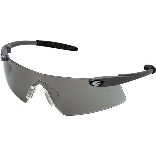 Lunettes de s&eacute;curit&eacute; Desperado, Lentille Grise/fum&eacute;e, Anti-&eacute;gratignures, ANSI Z87+/R&eacute;pond ou surpasse la norme CSA Z94.3 Groupe Generik