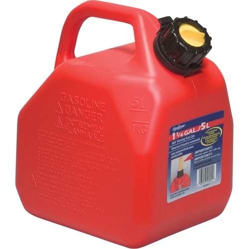 Jerricans, 1,25 gal. US/5 L, Rouge, Conformes aux normes CSA/ULC Groupe Generik