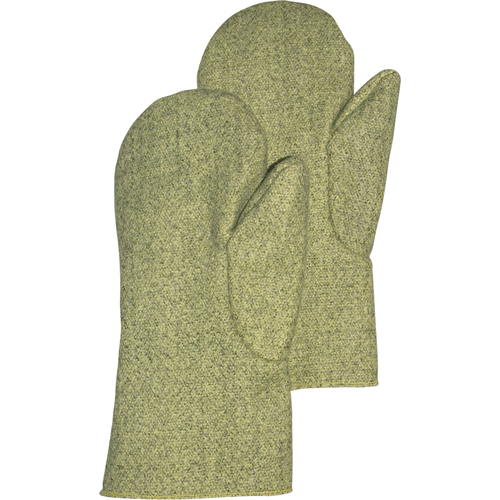 Carbo-King Heat Protective Mitts, Aramid, Large, Protects Up To 2100° F (1149° C) Groupe Generik