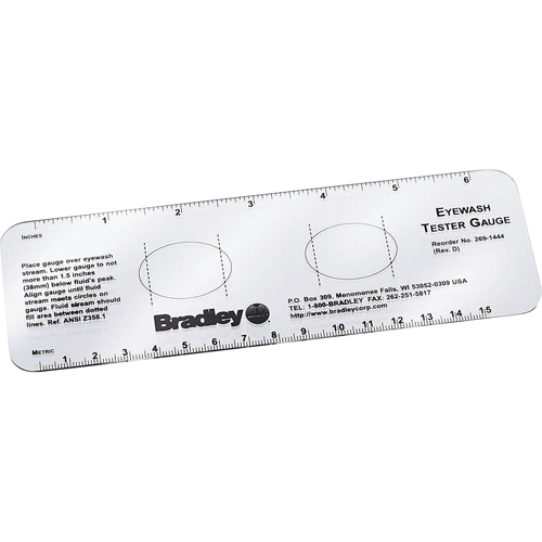 Eyewash Test Gauges Groupe Generik