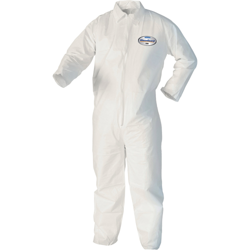 Kleenguard A40 Coveralls, 2X-Large, White, Microporous Groupe Generik