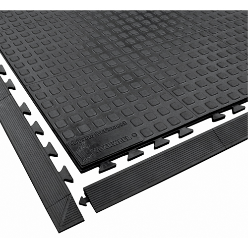 Tapis Rejuvenator Connect No 502, Polyur&eacute;thane, 3' la c, 3' lo, 5/8" &eacute;paisseur, Noir Groupe Generik