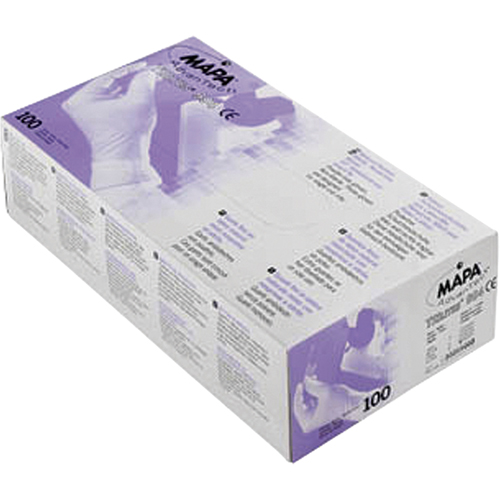 Trilites&reg; Triple Polymer Gloves, Small, Latex/Neoprene/Nitrile, 6-mil, Powder-Free, Purple Groupe Generik