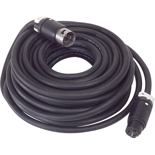 Power Cord for Temporary Power Distribution Units, SOOW, 50 A, 50' Groupe Generik