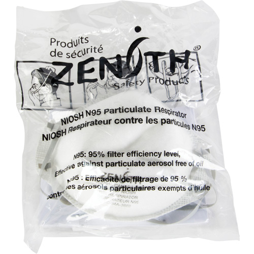 Particulate Respirator - Vend Pack, N95, NIOSH Certified, Medium/Large Groupe Generik