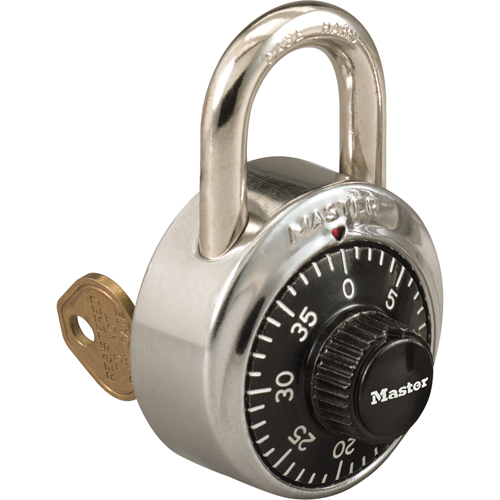 Cadenas, Combinaison, Acier tremp&eacute;, Largeur de 1-7/8" Groupe Generik