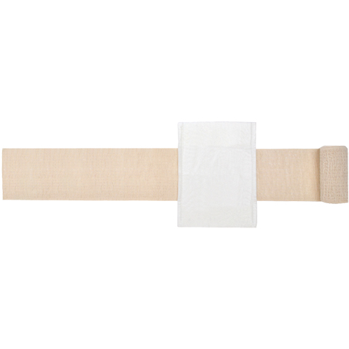Compress Bandages, Crepe Tails, Cut to Size L x 4-1/2" W Groupe Generik