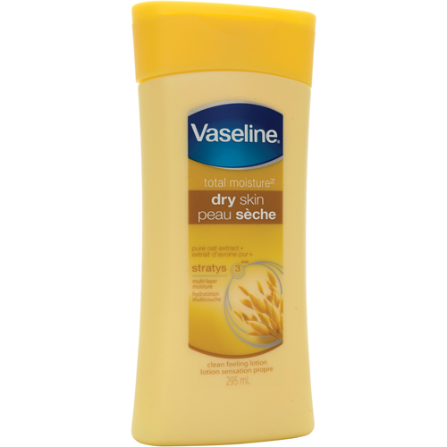 Lotion pour la peau s&egrave;che Total Moisture de Vaseline Groupe Generik