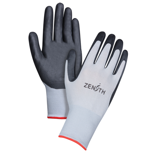 Lightweight Breathable Coated Gloves, 7/Small, Foam Nitrile Coating, 13 Gauge, Polyester Shell Groupe Generik