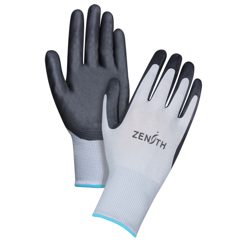 Lightweight Breathable Coated Gloves, 10/X-Large, Foam Nitrile Coating, 13 Gauge, Polyester Shell Groupe Generik