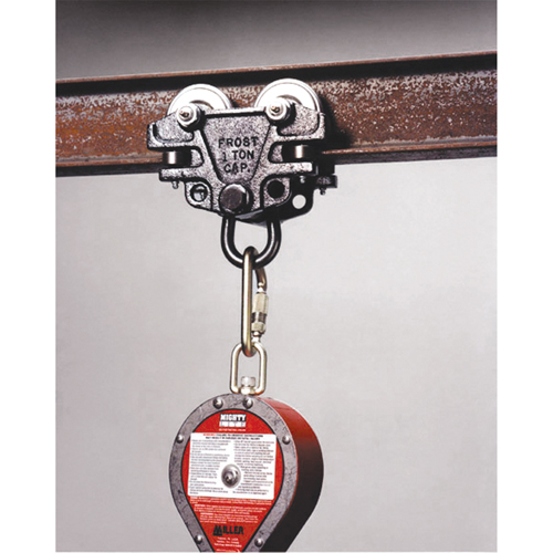 Trousse d'adaptateur de connexion d'ancrage pour chariots de poutre Miller, Poutre en I/Acier, Usage Permanent Groupe Generik