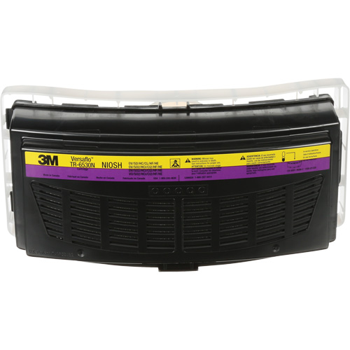 Cartouche pour appareils de protection respiratoire (APR) &agrave; &eacute;puration d'air motoris&eacute; Versaflo, Gaz acide/Vapeur organique, Paquet de 1 Groupe Generik