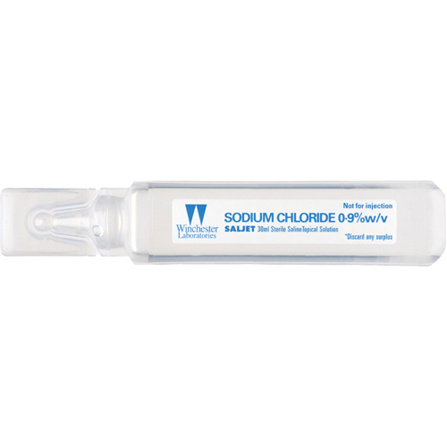 Saljet Single Dose Saline Solution, 1.01 oz. Groupe Generik