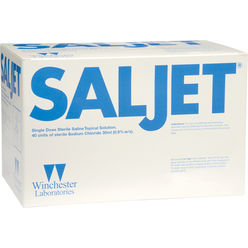 Saljet Single Dose Saline Solution, 1.01 oz. Groupe Generik