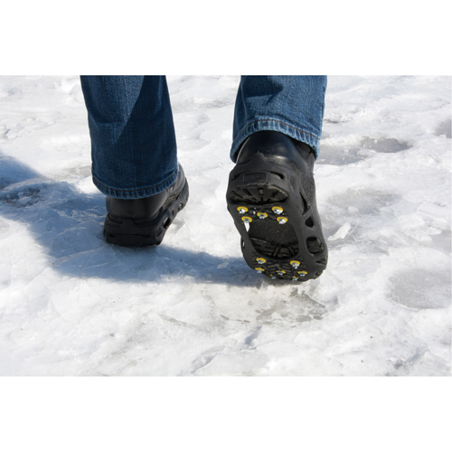 Heavy-Duty Anti-Slip Ice Cleats, Steel, Stud Traction, Medium Groupe Generik