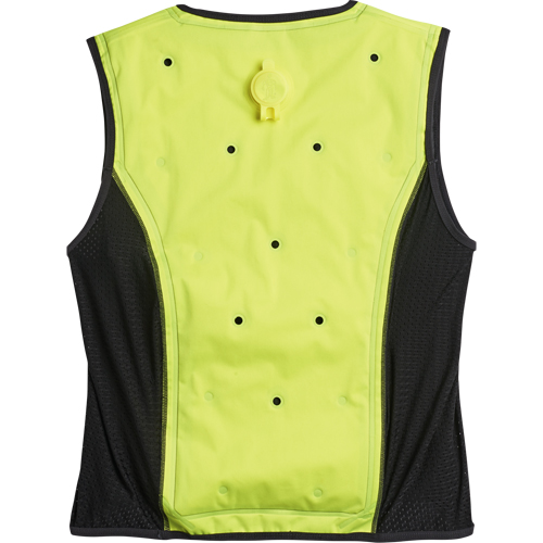 Chill-Its&reg; 6685 Dry Evaporative Cooling Vests, Medium, High Visibility Lime-Yellow Groupe Generik