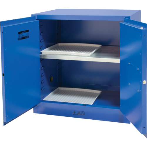 Armoire pour liquides corrosifs, 22 gal., 35" x 35" x 22" Groupe Generik