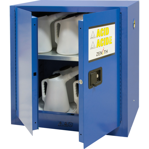 Armoire pour liquides corrosifs, 22 gal., 35" x 35" x 22" Groupe Generik
