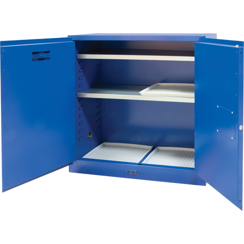 Armoire pour liquides corrosifs, 30 gal., 43" x 44" x 18" Groupe Generik
