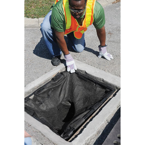Bac de r&eacute;tention carr&eacute; Ultra-Drain Guard avec orifice de trop-plein, Huile & s&eacute;diments, 16" - 28" lo x 20" - 36" la Groupe Generik