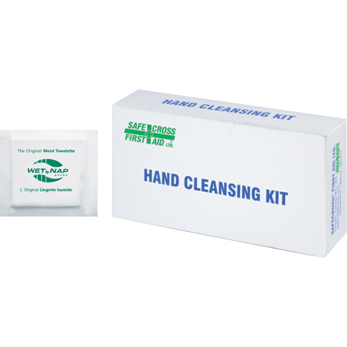 Hand Cleansing Moist Wipes, Towelette Groupe Generik