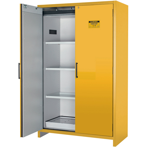 90-Minute EN Safety Storage Cabinet, 45 gal., 2 Door, 46.97" W x 76.89" H x 24.21" D Groupe Generik