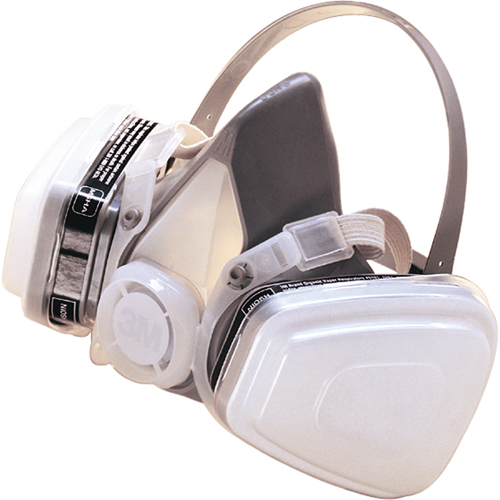 P95 Paint Spray/Pesticide Half Facepiece Disposable Respirator, Elastomer/Thermoplastic, Medium Groupe Generik