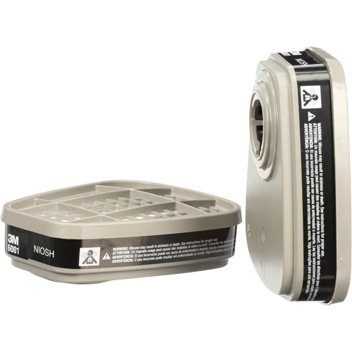 Cartouches pour respirateur s&eacute;rie 6000, Cartouche gaz/vapeur, Vapeur organique Groupe Generik