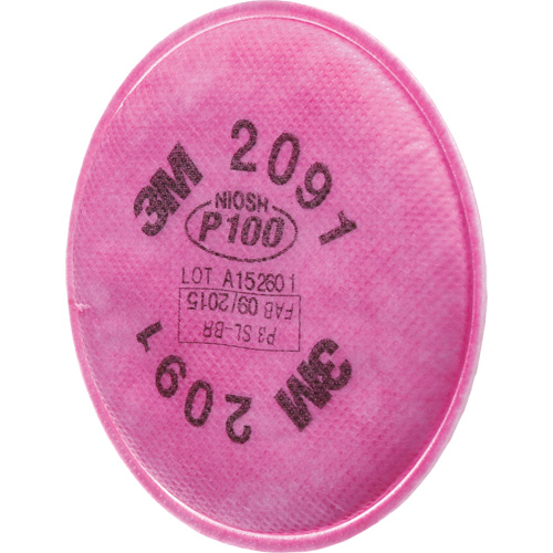 Pr&eacute;filtres pour respirateurs s&eacute;rie 2000, Filtre contre les particules, Filtre P100 Groupe Generik