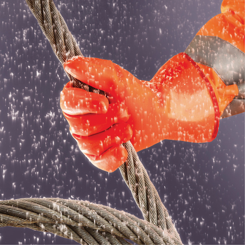 Gants Polar Grip 23-700, 9/Grand, R&ecirc;vetement PVC, Enveloppe en Nylon Groupe Generik