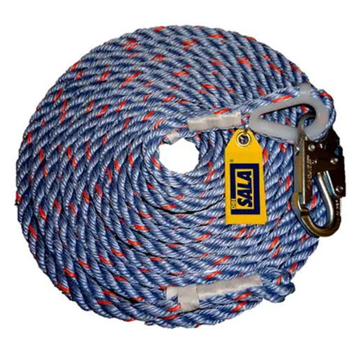 Rope Lifeline with Snap Hook Groupe Generik