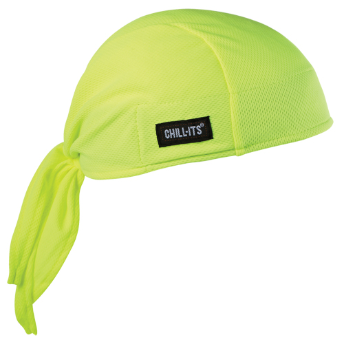 Chill-Its&reg; 6615 Cooling Dew Rags, High Visibility Lime-Yellow Groupe Generik